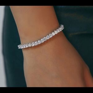 Ni cle dor tennis bracelet